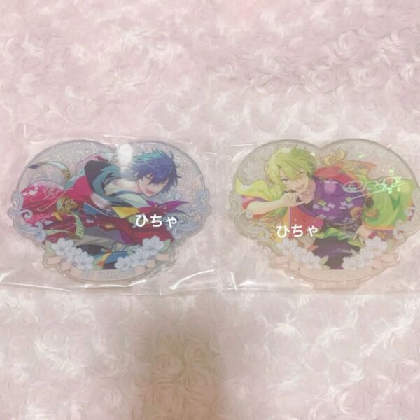 あんスタ あんさんぶるスターズ 中国 偶像夢幻祭 花の契約アクスタ ハートアクスタ アクリルスタンド 巴日和 漣ジュン