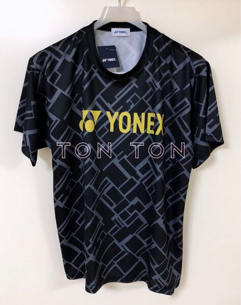 ヨネックス レア Tシャツ ブラック L 【 限定 】黒 × 金