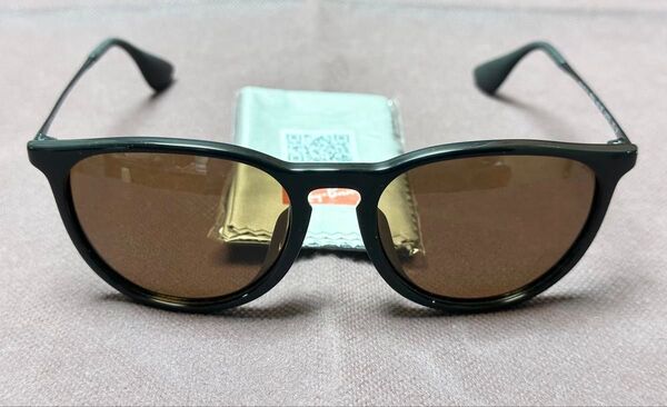美品/偏光/ Ray-Ban RB4171F ERIKA 54□18 145 アジアンフィット メンズ レディース ボストン型