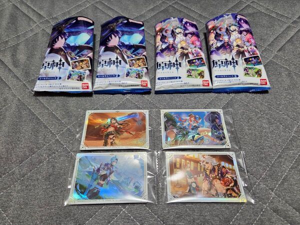 原神 シールウエハース2 空き袋付き