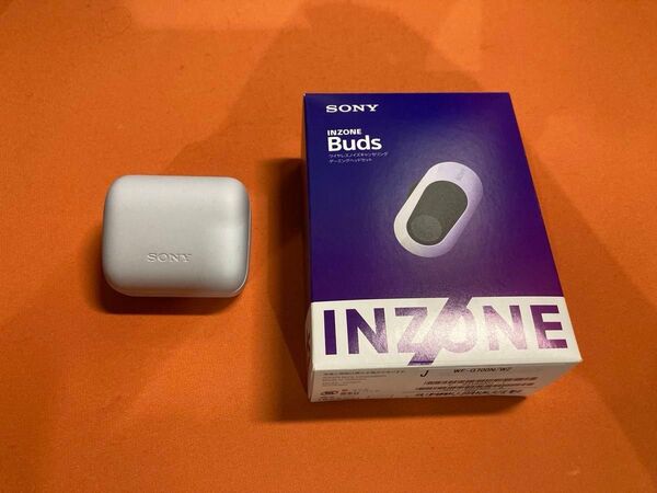 ワイヤレスノイズキャンセリングゲーミングヘッドセット INZONE Buds WF-G700N ホワイト USB変換器付き