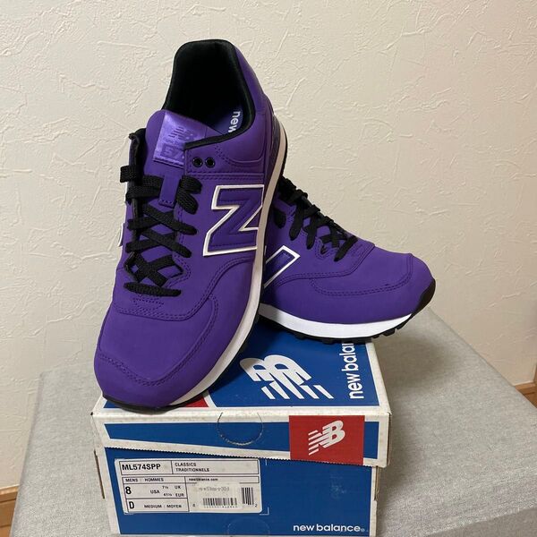 New Balance ML574SPP パープル US8