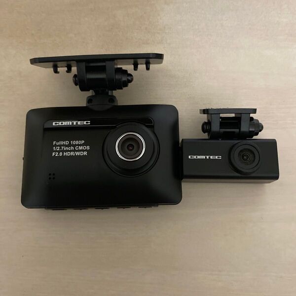 COMTEC コムテック 前後2カメラ ドライブレコーダー ZDR015