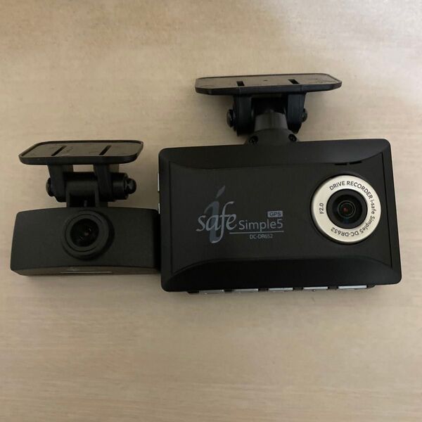 COMTEC コムテック 前後カメラ ドライブレコーダー DC-DR652 駐車監視機能搭載