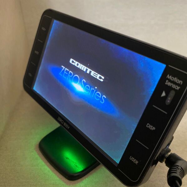 コムテック ZERO800V GPSレーダー探知機 タッチパネル