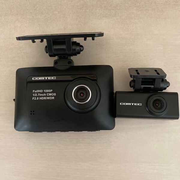 COMTEC コムテック 前後2カメラ ドライブレコーダー ZDR-015