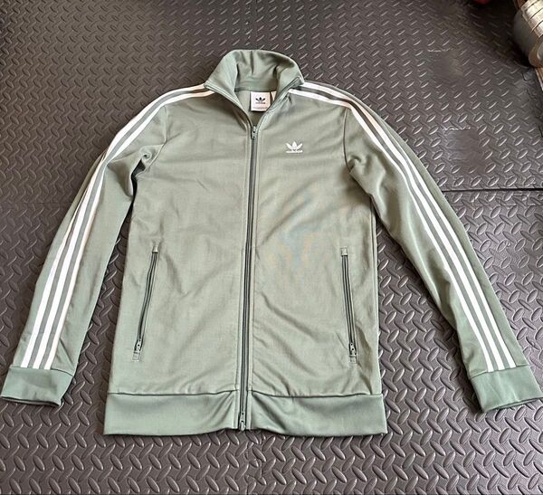 adidasトラックジャケット ジャージ M ライムグリーン
