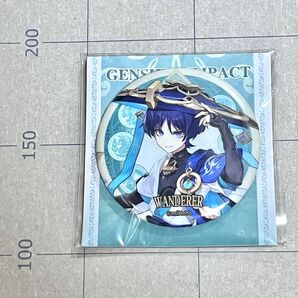 原神グッズ 放浪者 散兵 スカラマシュ 缶バッジ 公式正規品 スメール