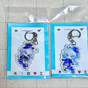 原神グッズ フリーナ アクリルキーホルダー アクキー フォンテーヌ