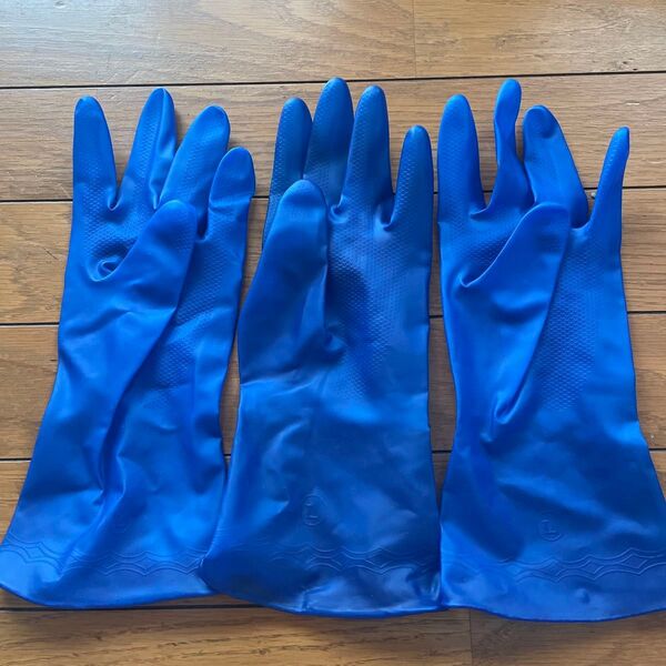 ゴム手袋 Lサイズ 左のみ 3枚