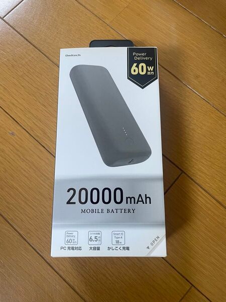 新品オウルテック モバイルバッテリー