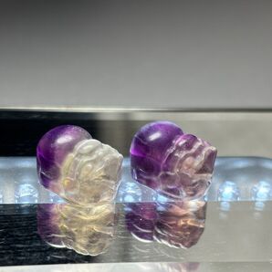 フローライト 貔貅 天然石パーツ