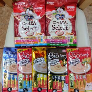 最終値銀のスプーンにっぽんセレクトとろリッチ3種お魚アソート+3種魚介鶏ささみアソート+チャオちゅーる14g×4本×5袋バラエティ