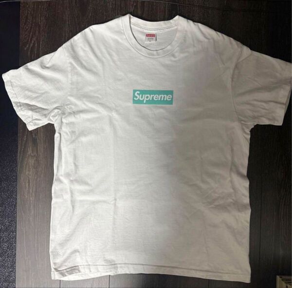 即購入大歓迎 Supreme Tiffany & Co. Box Tee コラボTシャツ ホワイト Lサイズ