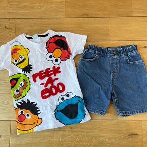 NEXT ネクスト セサミストリート Tシャツ UNIQLO ユニクロ 半ズボン