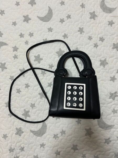 CASA PICONE 2way電話型ミニバッグ カーサピッコーネ テレフォン ハンドバッグ ショルダーバッグ