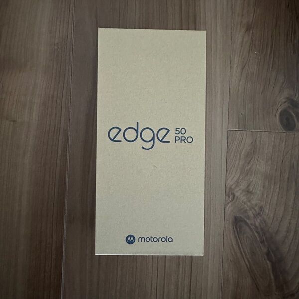 【新品未開封】モトローラ SIMフリー スマートフォン edge 50 pro 12GB/256GB ブラックビューティー