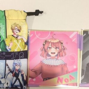 からぴち カラフルピーチ うり のあ 色紙 巾着