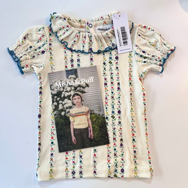 【新品未使用】misha&puff Balloon Sleeve Paloma Tee 5y