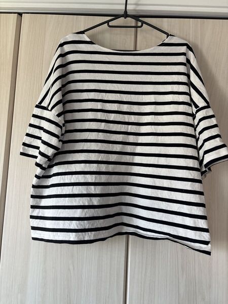 半袖 Tシャツ ボーダー しまむら 大きいサイズ LLサイズ