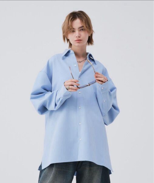 soerte Oversize L/S basic shirt 2点まとめ売り