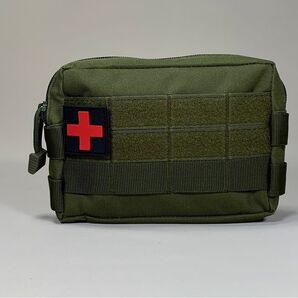 【グリーン】メディカルポーチ ミリタリーポーチ モールシステム molle
