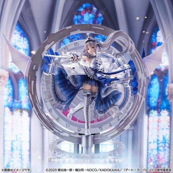 渋谷スクランブルフィギュア デート・ア・バレット 白の女王 -Royal Blue Sapphire Dress Ver.-