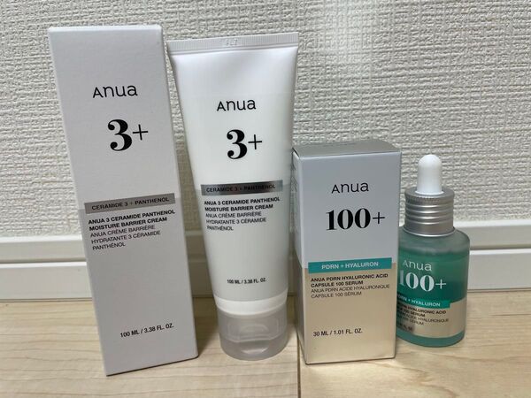 Anua 100+ PDRN + HYALURON 30mlAnua 3+ セラミド・パンテノールクリーム