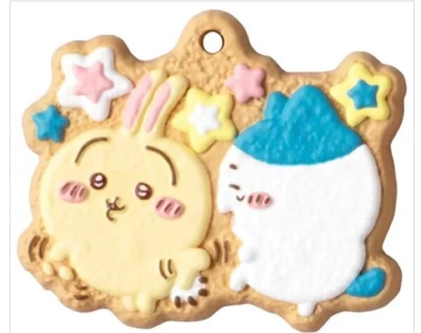 12ハチワレとうさぎ食玩ちいかわクッキーチャームコット3バンダイBANDAIキーホルダー未使用マスコットnaganoナガノ