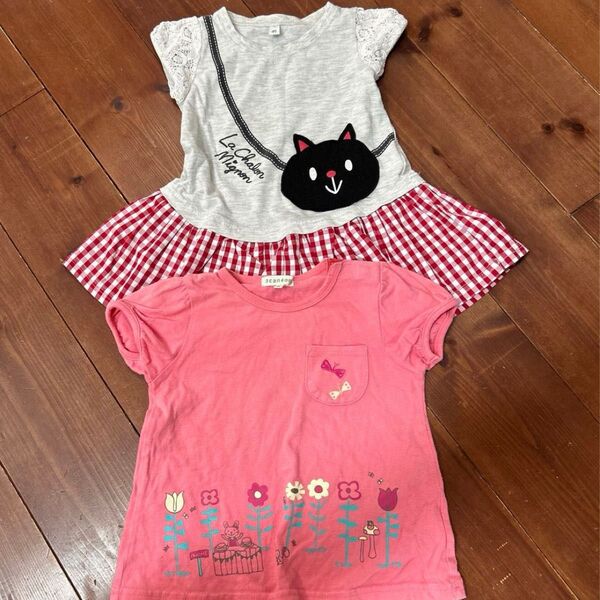 95cm チュニック Tシャツ セット さんかんしおん 西松屋