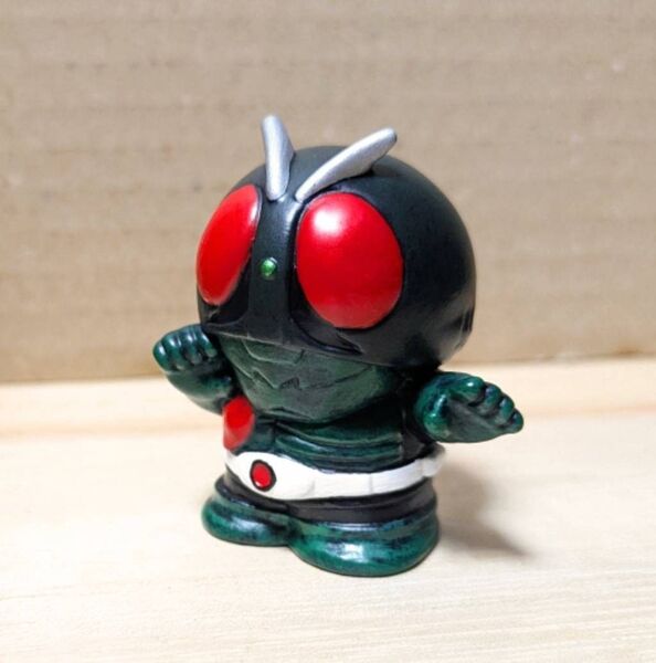 仮面ライダー1号 桜島イメージver(指人形) 素人リペイント製作物