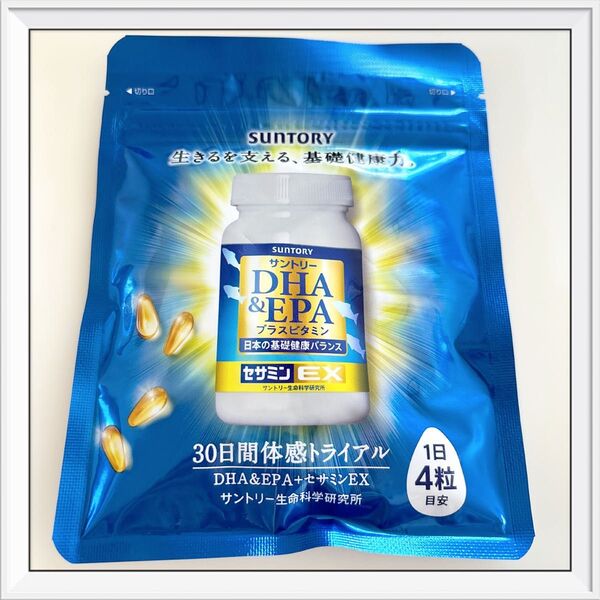 サントリー SUNTORY DHA&EPA セサミン 30日分