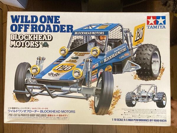 タミヤ 電動RCカー ワイルドワン ブロックヘッドモータース