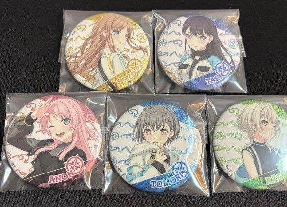バンドリ 缶バッジ mygo 10th カードゲーム祭 5個セット