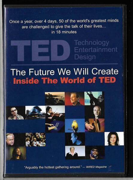 輸入盤2枚組DVD◆TED: The Future We Will Create◆Nicholas Negroponte/Sir Ken Robinson/Burt Rutan◆docuramafilms◆送料込み