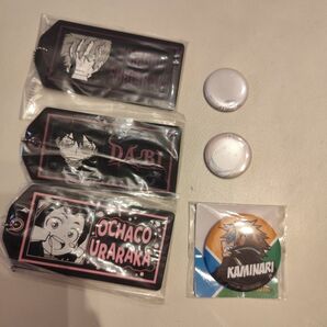 ヒロアカ 僕のヒーローアカデミア ラバスト 缶バッジ まとめ売り 麗日お茶子 上鳴電気 死柄木弔 荼毘 一番くじ
