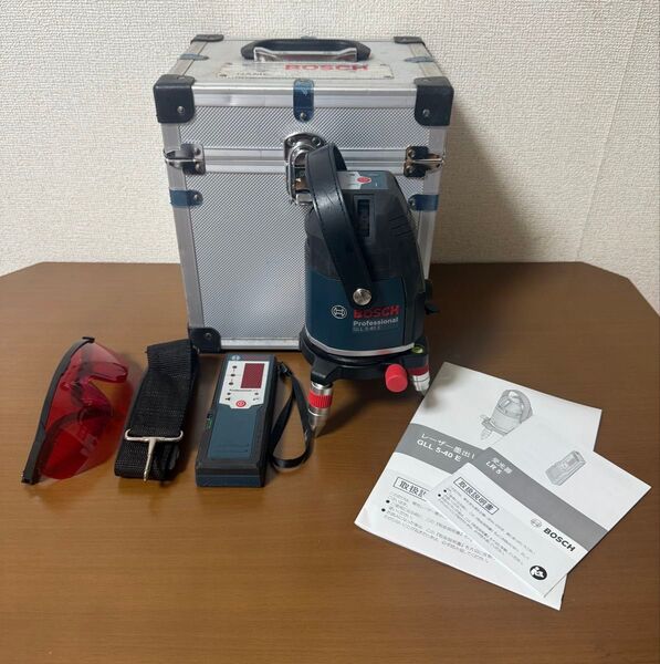 ボッシュ レーザー 墨出し器 GLL5-40E 受光器 LR5付き