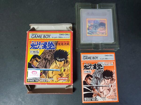 GB ゲームボーイ 魁!男塾 箱 説明書 付き