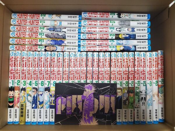 コミック ハンターハンター HUNTER×HUNTER 全巻セット 漫画 冨樫義博 特典ポストカード 1-38巻