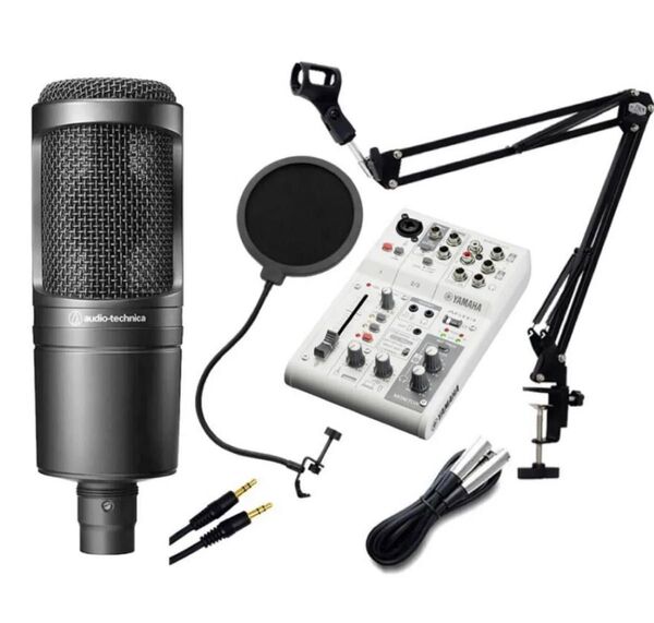 YAMAHA AG03MK2 ホワイト コンデンサーマイク YAMAHA AG03