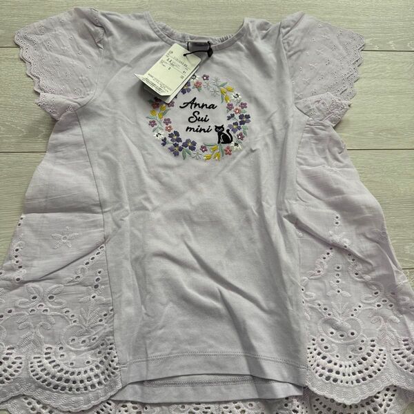新品 アナスイミニ レース チュニック Tシャツ