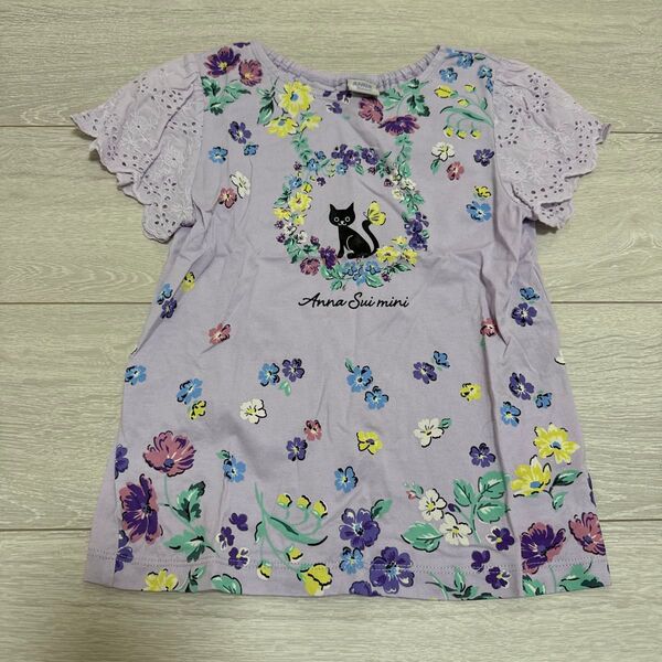アナスイミニ 花柄 レース Tシャツ 120
