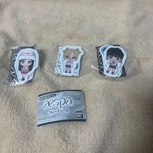aespa エスパ ガチャガチャ フレークシール