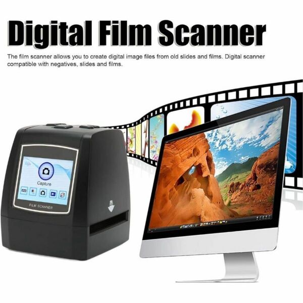 フィルムスキャナー スライドスキャナー カラーネガ用 自動露出調