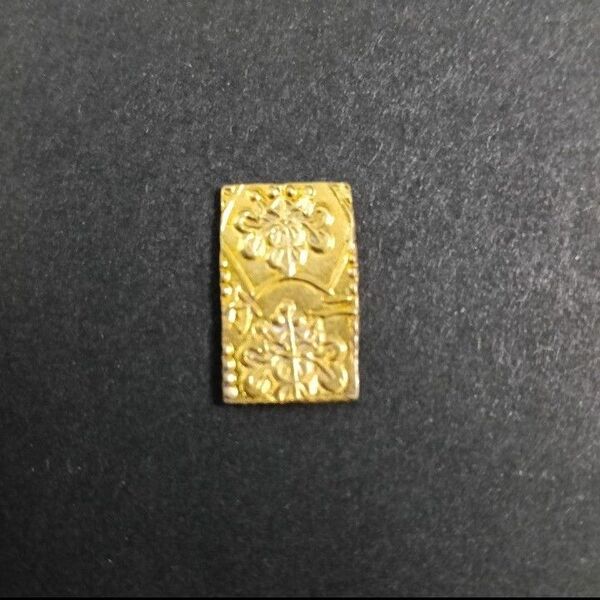 明治二分金 明治二分判金 古銭 (4-144)