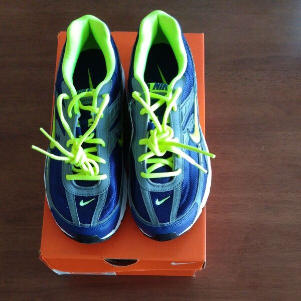 NIKE ランニングシューズ 25cm ブルー系