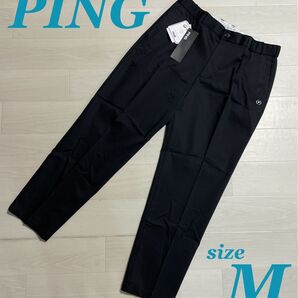 ピン ストレート テーパード パンツ PING メンズ
