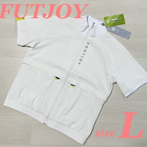 フットジョイ TWINSOF 撥水 半袖 フルジップスタンドカラー ジャケット
