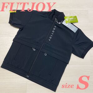 フットジョイ TWINSOF 撥水 半袖フルジップ スタンド ジャケット