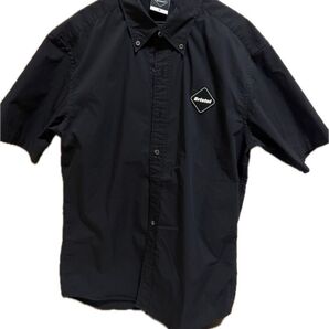 『定価50%オフ』F.C.Real Bristol COOLMAX EMBLEM半袖シャツ 黒 Mサイズfcrb-200076